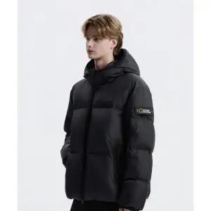 내셔널지오그래픽 NATIONALGEOGRAPHIC N254UDW971 에이라 후디 구스다운 점퍼 BLACK N254UDW971099 350750