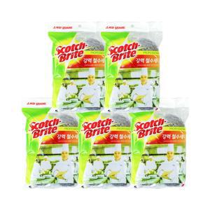 3M 스카치브라이트 강력 철수세미 45g 5개입 x 5개