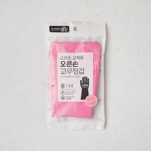 명진 오른손 고무장갑 중(1입)