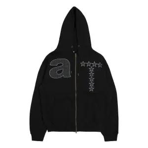 매장정품 더콜디스트모먼트 THE COLDEST MOMENT TCM at hooded zip-up black 250125 605177