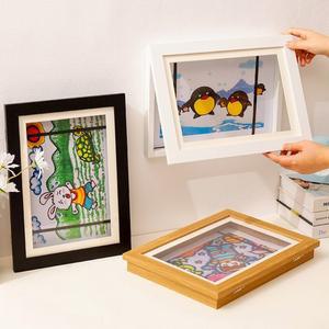 아이그림 보관액자 아이그림액자 그림 상장 보관 스케치북 보관함 굿즈 열리는 액자