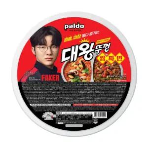 신상 팔도 대왕뚜껑 짬짜면 446g