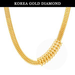 갤러리아 순금 목걸이 24k 금 여자 뉴맵시 체인 37.5g