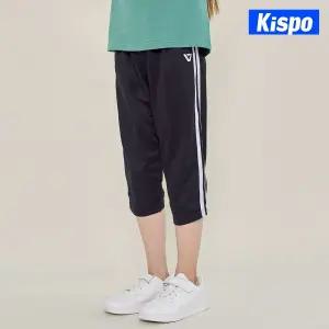 [키스포] 2선라인7부팬츠_블랙
