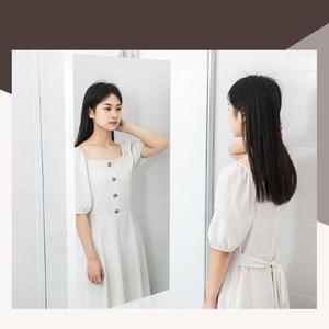 [기타]GDM 대형 아크릴 벽부착 거울 60x100cm