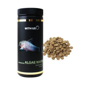 위더스 프리미엄 알게와퍼 바닥물고기 사료 300ml 식물성 플레코 안시 코리 쉬림프 소라게 크랩