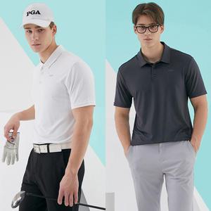 PGA 남성 데일리 컴팩트 반팔 카라 티셔츠 5종택1