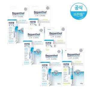 [찜10%DC][퍼프증정]비판톨 콤보(립크림+립스틱)x3 /립케어/립밤