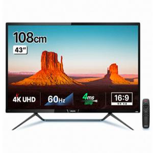 필립스 4K UHD HDR 400 436M 모니터, 108cm, 436M6VBRAB