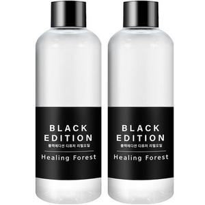 바이향 블랙에디션 디퓨저 리필 오일 힐링숲속향 200ml 2개