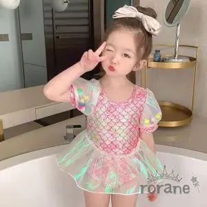 [아우트]여아 인어공주 인어 수영복 공주드레스