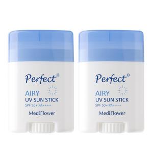 [메디플라워] 퍼펙트 에어리 유브이 선스틱 23g x2 SPF 50+ PA++++