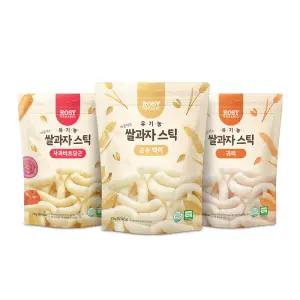 로지오가닉 유기농 아기쌀과자 스틱 8봉