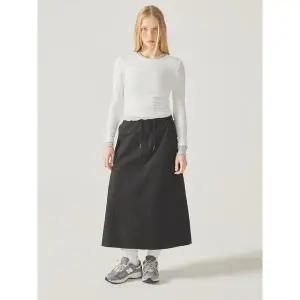 [후아유](의정부점)Nylon Cotton Cargo Long Skirt WHWHF2552F