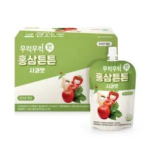 참앤들황토농원 이유케어스 무럭무럭 홍삼튼튼 사과 80ml x 20개입 1박스