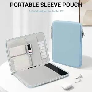 이북리더기파우치 케이스 삼성 갤럭시 탭 S7 S8 S9 S10 FE Plus 109 11 124 13인치 태블릿 PC 휴대용 충격