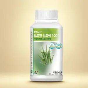 두리농산 알로밀 알로에 100 1000정 1개 쾌변 식약처 기능성 인정 하루 2정 프리미엄