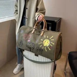 대용량 가방 3컬러 출장 캔버스 예쁜 보스턴백 컬러  예쁜  캔버스  여행용  더플백  가방