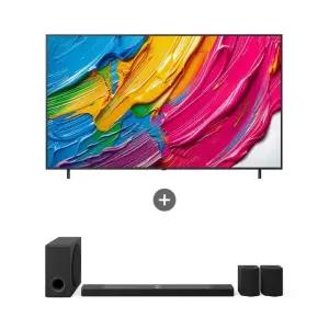 LG TV 75QNED65ABSAS95TR 스탠드 배송무료