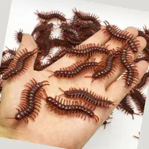 만우절 할로윈 미니 모형 지네 25P 가짜 벌레 장난 이벤트 피규어 모형