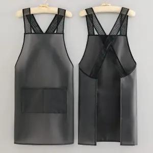 애견미용 앞치마 빅사이즈 가운 작업복 미용복 김장용앞치마 찍찍이
