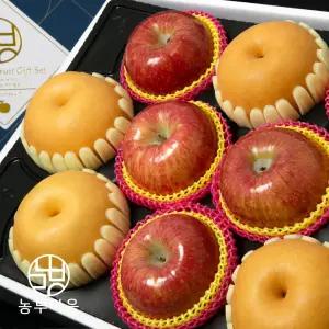 [장터할매]명품 사과 배 혼합 선물세트 (사과5+배4)