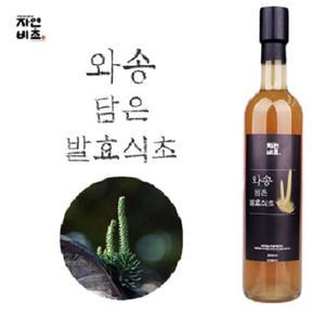 자연비초/와송(바위솔) 담은 발효식초 500ml/와송식초
