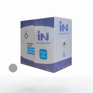 그레이 랜선 CAT6 300M 박스 롤 제작 랜케이블 UTP 기가비트 네트워크 PC방 전산실 공사 인터넷선