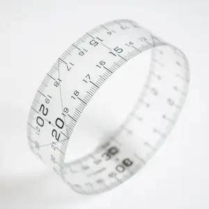 울클럽 크로바 곡선용 뜨개자 (25-055) 뜨개질 게이지자 부자재