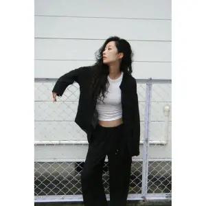 자라 오버사이즈 거즈 셔츠 - 블랙 7521/079/800 1659734