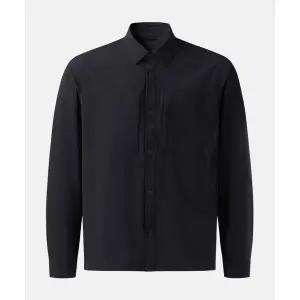 (국내매장정품) 코오롱스포츠 KOLON SPORT 남성 에어도트 포켓 긴팔 셔츠 TLSXM25521BLK 127153