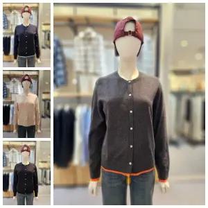 [폴햄][POLHAM]여성 캐시블렌드 라운드 가디건 4컬러 PHF4EC2020