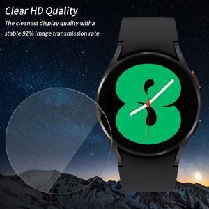 samsung 호환 Galaxy Watch 4/5/6 용 강화 유리 필름 40mm 시계 4 5pro 클래식 HD 투명 화면 보호기