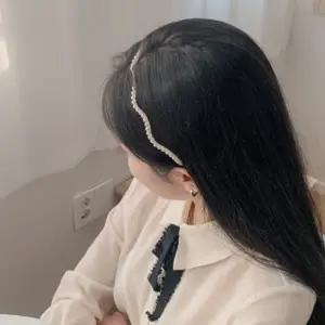 GGD 웨이브 진주 펄 헤어 밴드 머리띠