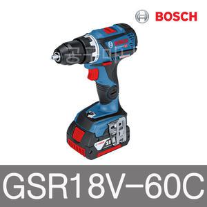 보쉬 신제품 드릴드라이버 GSR18V-60C 충전 드릴