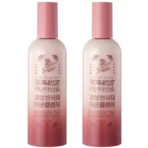 [주말 20% ]백년약방 자운 클렌저, 120ml, 2개 / 팩투폼/LA핑크머드클레이/모공노폐물흡착세안/피지, 블랙헤드, 메이크업 클렌징