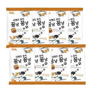 [개통령]더캣츠 쿠키 꽁냥꽁냥 새우/연어맛 100g X 8개 고양이간식 반려묘간식 고양이쿠키