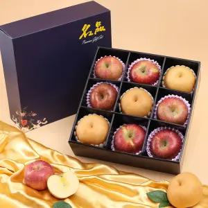 설 추석 명절 과일혼합선물세트 3호(사과6+배3) 1 BOX
