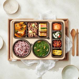 본도시락 [건강한상] 시래기코다리조림 소불고기 한상