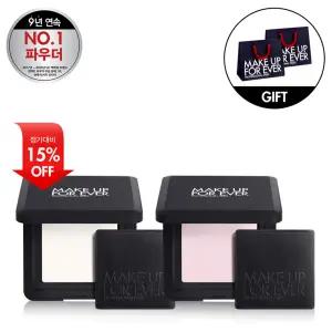 [메이크업포에버](강남점)[정상가 124,000원/SSG단독] HD 퍼펙팅 프레스드파우더 듀오 (정가 대비 15% ...