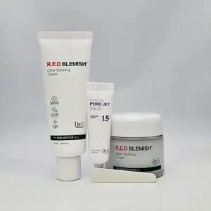 닥터지 레드 블레미쉬 클리어 수딩 크림 70ml 튜브+70ml 단지+바쿠치올 세럼10ml x2SET (AD)
