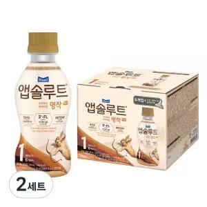 앱솔루트 시작부터 프리미엄 명작 2FL 액상분유 1단계 200ml + 니플 세트, 6개 - x 12개