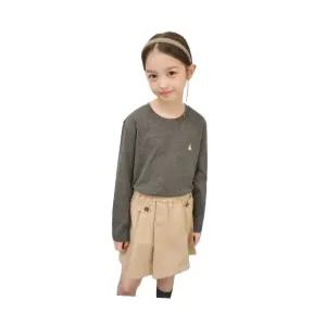빈폴 BEANPOLE KIDS [Essential] 수피마 베이직 긴소매 티셔츠 애쉬 (BI5841UE14) BI5841UE14 473590