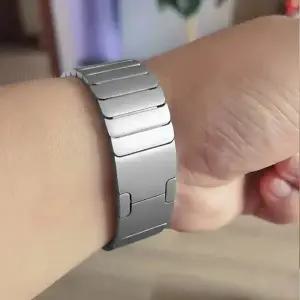 삼성 갤럭시 워치 8 40/44mm 클래식 46mm 패션 퀵 릴리즈 손목 밴드용 티타늄 메탈 스트랩 갤럭시 워치 울