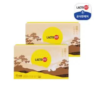 [종근당건강] 락토핏 골드 선물세트 2박스(300일분) / 추석 명절 에디션