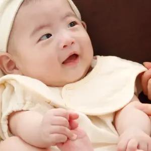 예꼬맘 순면 거즈 아기 턱받이 3개