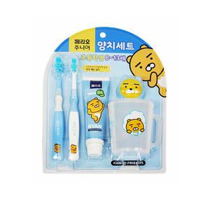 ETN (NEW) 페리오 주니어 라이언 5종 양치세트 칫솔 치약 양치컵 칫솔캡