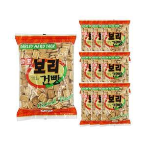신흥제과 발효보리건빵 500g 10개 1박스 건빵 군대 무