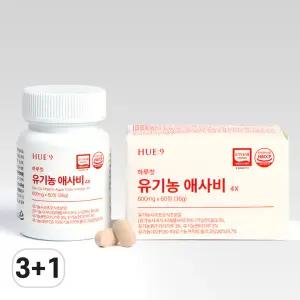 하루컷 유기농 애사비 사과초모식초 애플사이다비니거 60정 (3+1)개