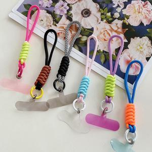 핸드 폰 로프 스트랩 손목 고리 줄 끈 휴대폰 핑거 키링 손잡이 스마트폰 도난방지